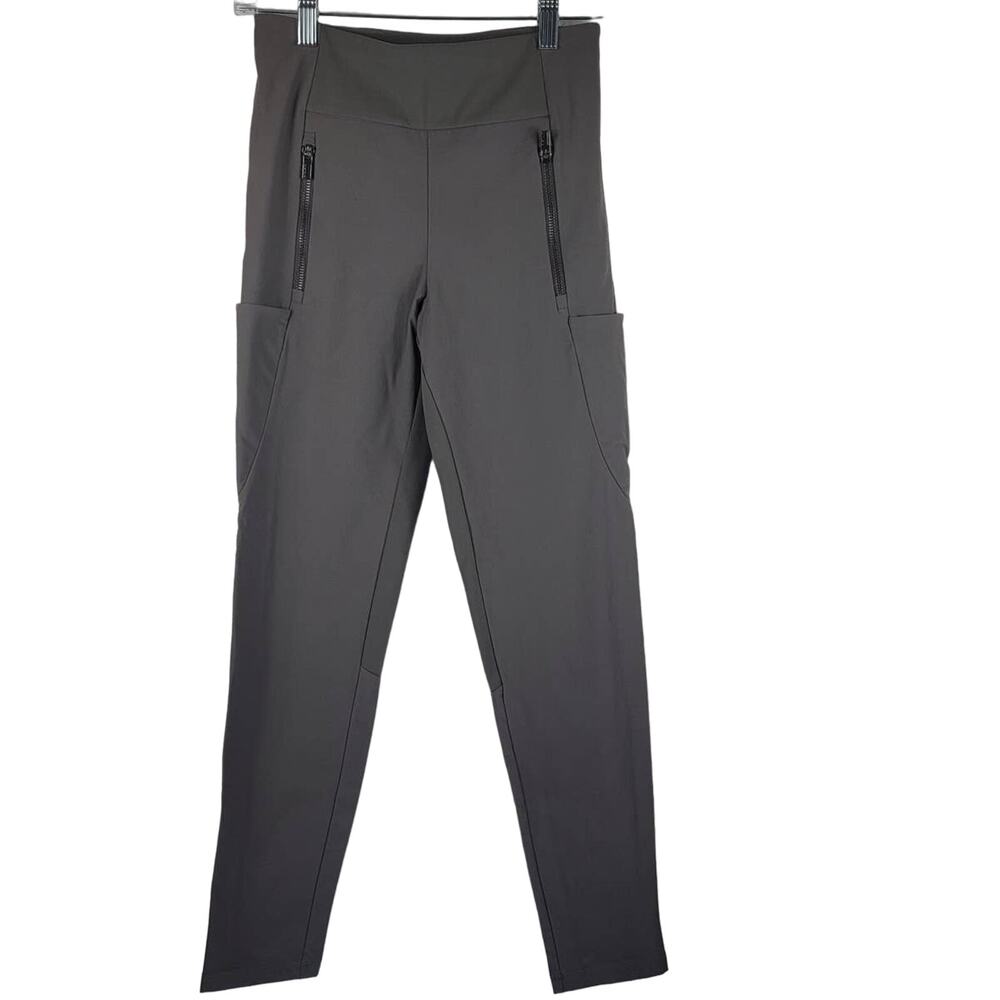 Athleta Headlands Hybrid Tight High Rise Abrasion Water Resistant Womens Pants 0